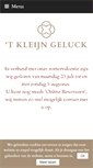 Mobile Screenshot of kleijngeluck.nl